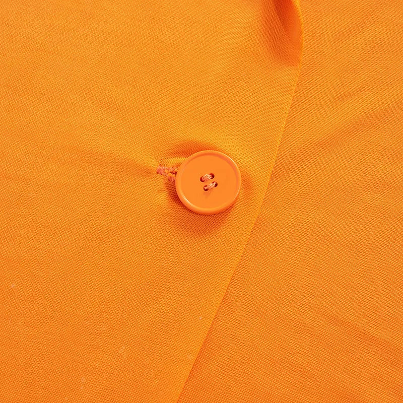 Cora Buttoned Skirt Set