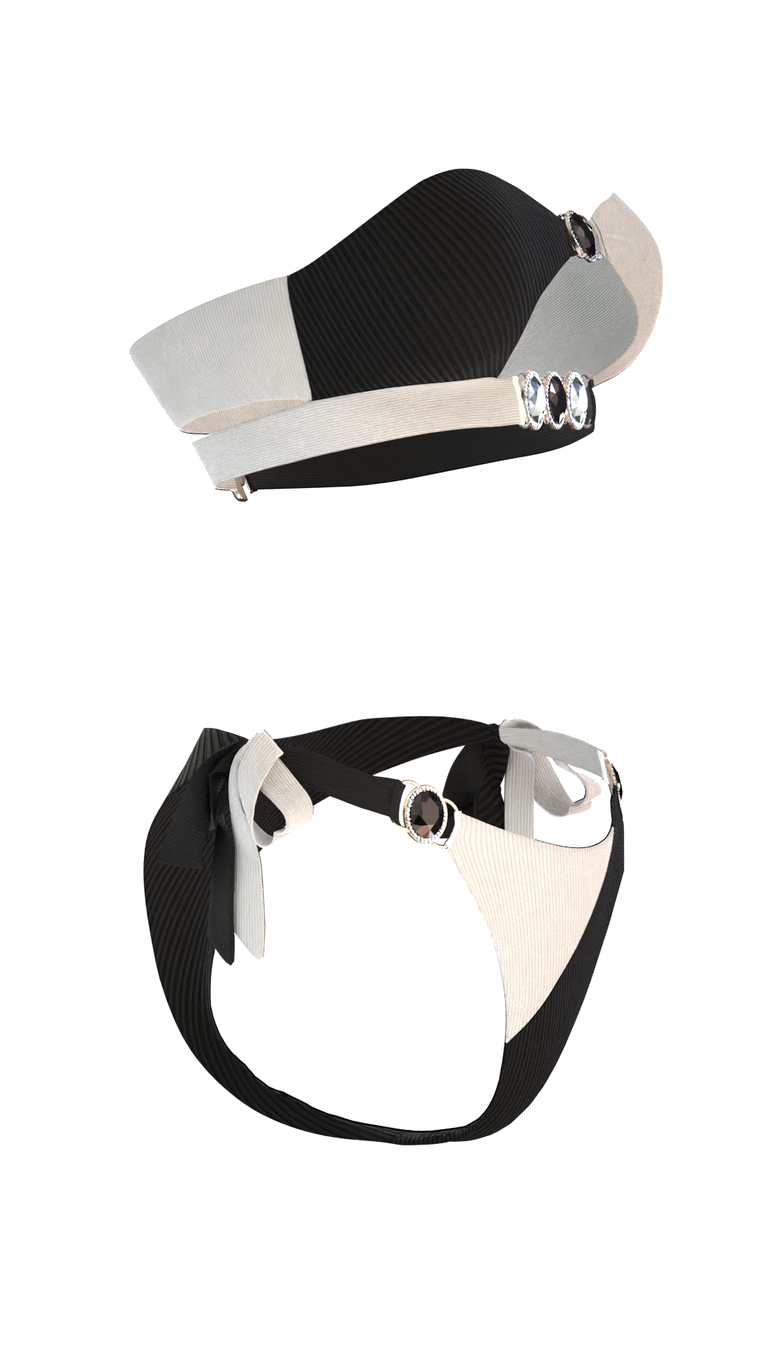 Ellie Jeweled Bikini Set