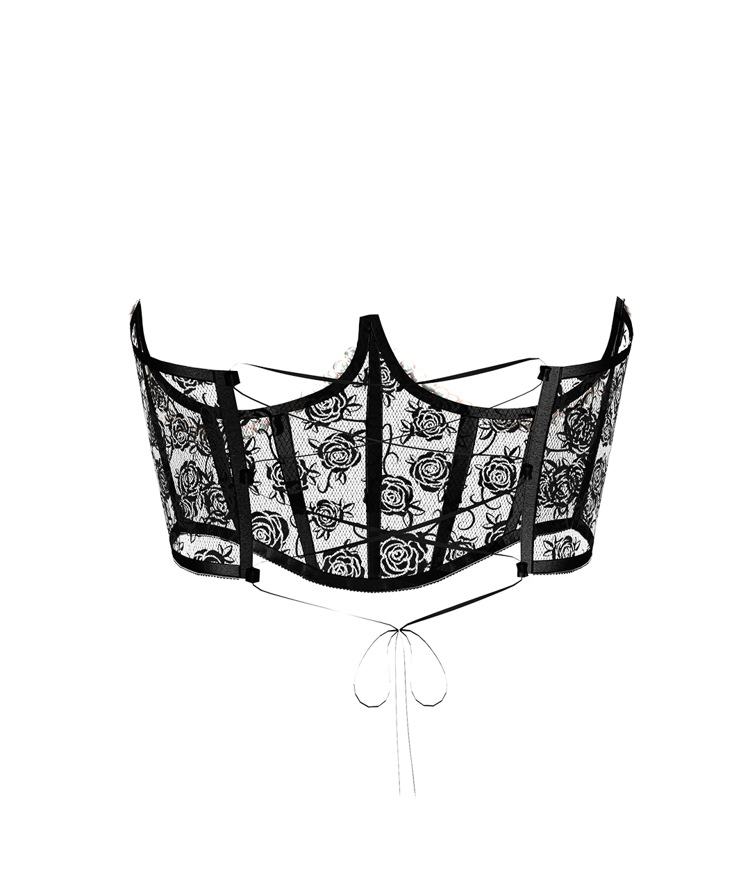 Kristie Laced Pearl Corset